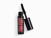 Benefit mini fan fest front packaging showing compact mascara for travel convenience