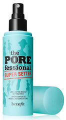 Benefit The POREfessional Super Setter close-up shows pore-blurring mist for long-lasting makeup.