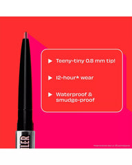 Benefit Precisely in-use application drawing micro strokes on eyebrow for defined shaping