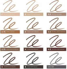 Benefit precisely my brow in use on model creating natural hairlike strokes