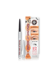 Benefit precisely my brow pencil front view showing travel-size portability and brand clarity