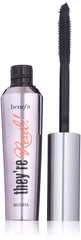 Benefit Theyre Real Beyond Mascara Black 0.3oz close-up on brush for defined length and buildable volume.