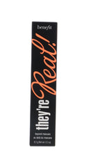 Benefit They're Real mascara brush detail, highlighting the innovative wand for defined lashes.