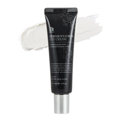 BENTON Fermentation Eye Cream tube closeup showing smooth texture for daytime use