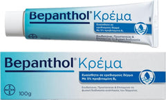 Bepanthol 100g application on hand showing quick absorption and non-greasy finish