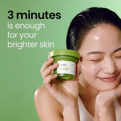 beplain mung bean enzyme texture close-up suggests gentle exfoliation for clearer pores