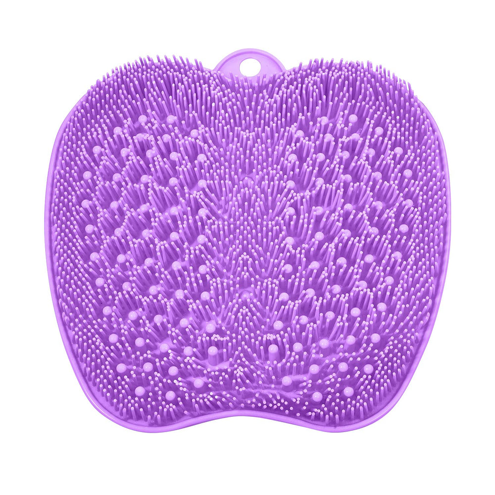 Beskar XL foot scrubber mat close-up showing dense bristles for deep cleansing.