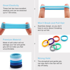 Bessrung soft hair ties no-tangle closeup highlights gentle touch.