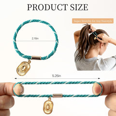 Bessrung super-stretchy-secure hair-tie for easy ponytails and braids
