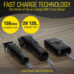 BESTBOMG BS-808A zero-gap T-blade detail for clean salon-like fades