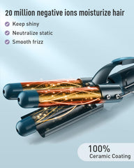 BESTOPE PRO Waver quick-heat 30 seconds enables fast salon-like curls.