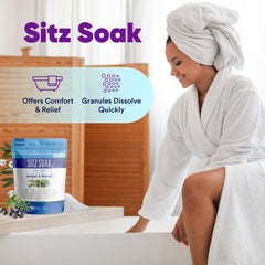 Better Bath Better Body Sitz Bath Soak epsom salt grains for mineral-rich soak.