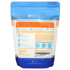 Better Bath Better Body turmeric bath salt ingredients close-up with essential oils for soothing aroma.