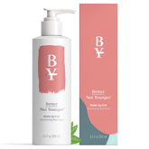Better Not Younger Wake Up Call bottle demonstrates volumizing formula for fine hair
