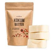 Better Shea Butter Raw Kokum Butter block for DIY skincare and soap projects.