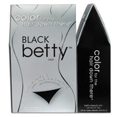 Betty Beauty Black Betty kit packaging shows a safe color solution.