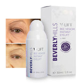 BEVERLY HILLS V-LIFT serum bottle close-up for precise eye-area care.