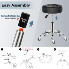 BEWISHOME PU leather cover is waterproof and easy to clean