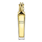 Beyoncé Rise Eau de Parfum bottle closeup for confident daily wear.