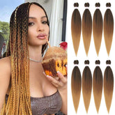 Beyond Beauty pre-stretched braids 26in ombre 1B-30-27 for easy, natural-looking styling