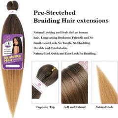 Beyond Beauty yaki texture braids 1B-30-27 natural look plus easy install