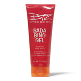 Beyond the Zone Bada Bing Extreme Hold Gel packaging shows a 7oz bottle for strong styling