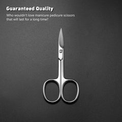 BEZOX Nail Scissors easy grip handle reduces finger fatigue during use