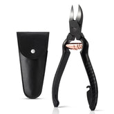BEZOX podiatry toenail clippers with steel handles for steady control during thick nail clipping