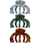 Bgffuy octopus hair clip close-up showing acetate material for sturdy hold