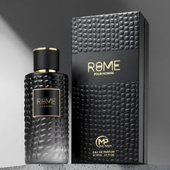 Bharara Rome Pour Homme top-note geranium opens crisply for confident daily wear.