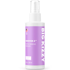 Big Kizzy Remover 2 bottle pour demonstrates fast residue removal