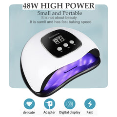 BigBear UV nail lamp on desk setup for home use