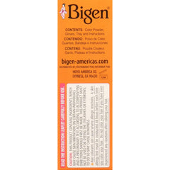 Bigen Powder Hair Color 58 packaging highlights three-pack convenience for budget-friendly sessions.