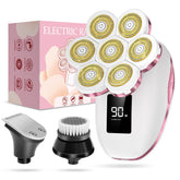 Bigorq 3-in-1 electric razor upgraded 7D head for precise full-body shaving.