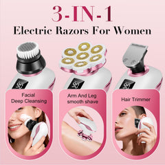 Bigorq 7D floating head close-up for smooth, near-painless shaving.
