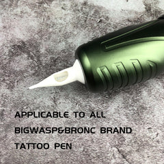 BIGWASP 1207RL round needle for medium-radius liners with reliable shading.