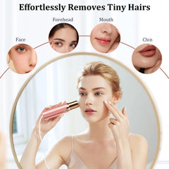 Bikurpia facial epilator portable-compact fits in purse for travel touch-ups