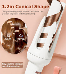 BILITOK Auto Hair Curler temperature controls for customizable styling