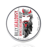 Billy Jealousy Devil's Delight beard balm jar for rich moisture and soft beard.
