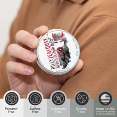 Billy Jealousy Devil's Delight coconut oil image shows deep beard hydration.