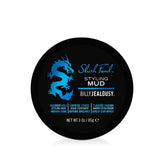 Billy Jealousy Slush Fund Mud bottle close-up showing premium styling formula for all-day hold.