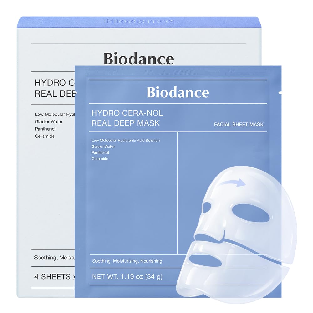 BIODANCE front packaging showing mask set and benefits