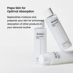 BIODANCE label detail showing pH 5.5 and ingredient clarity benefit