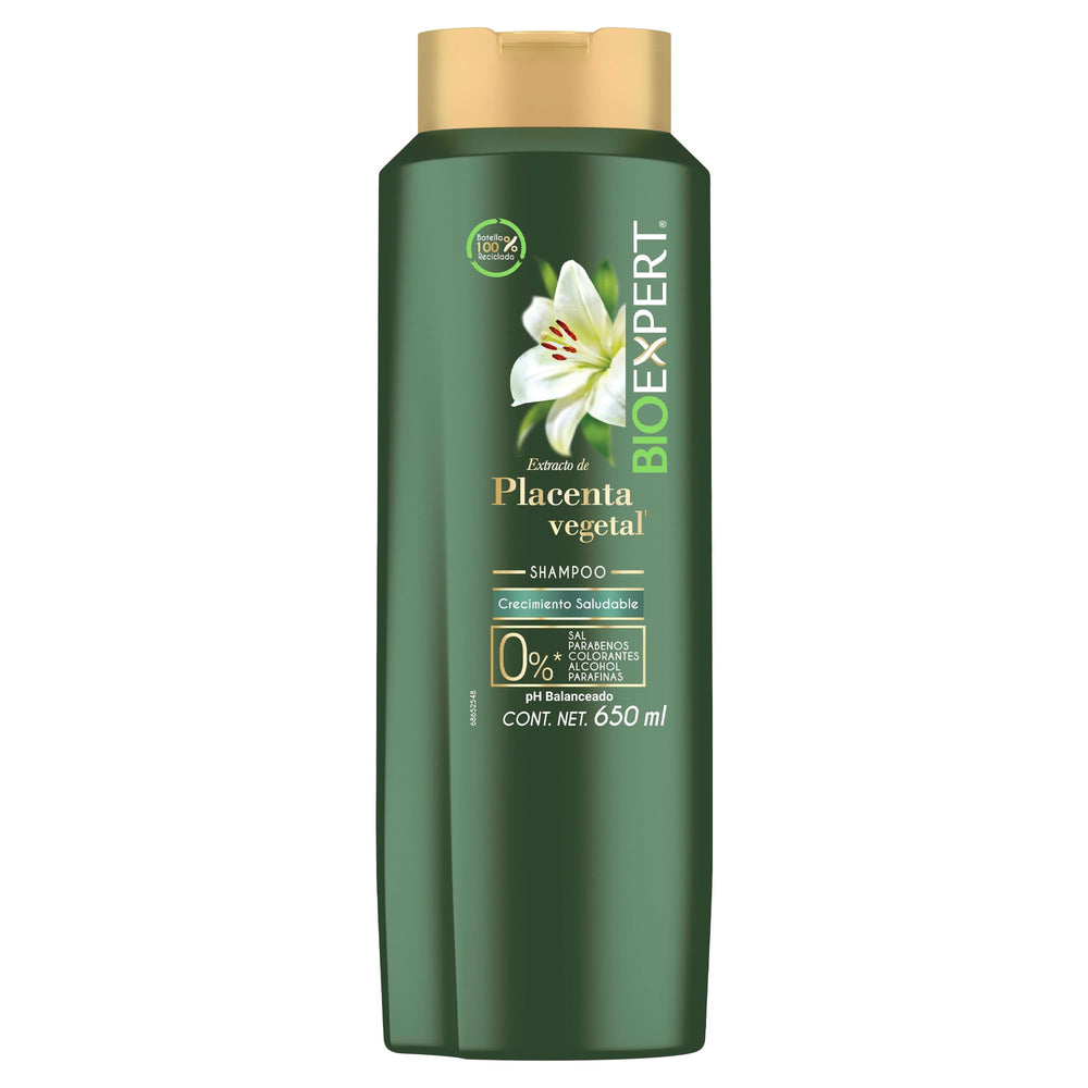 Bioexpert Shampoo Plant Placenta bottle with nutrient-rich formula for smoother hair