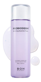 BIOHEAL BOH Probioderm 3D Lifting Toner packaging highlights premium design for daily use.