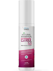 BIOLABS PRO Estri Cream tube front for daily skin hydration and balanced aging.