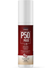 BIOLABS PRO P50 Maxx Cream tube close-up highlighting unscented topical formula.