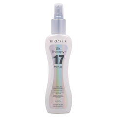 BioSilk Silk Therapy Miracle 17 bottle pour delivers lightweight hydration and shine