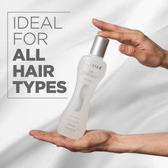 BioSilk Silk Therapy Original leave-in application supports easy, mess-free styling