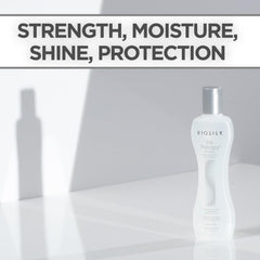BioSilk Silk Therapy Original silk-protein close-up highlights replenishing silk proteins.